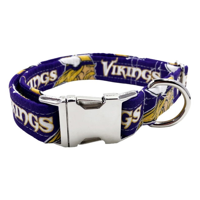 minnesota vikings dog collar