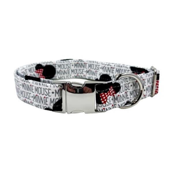 Minnie Mouse Bow-tique Dog Collar